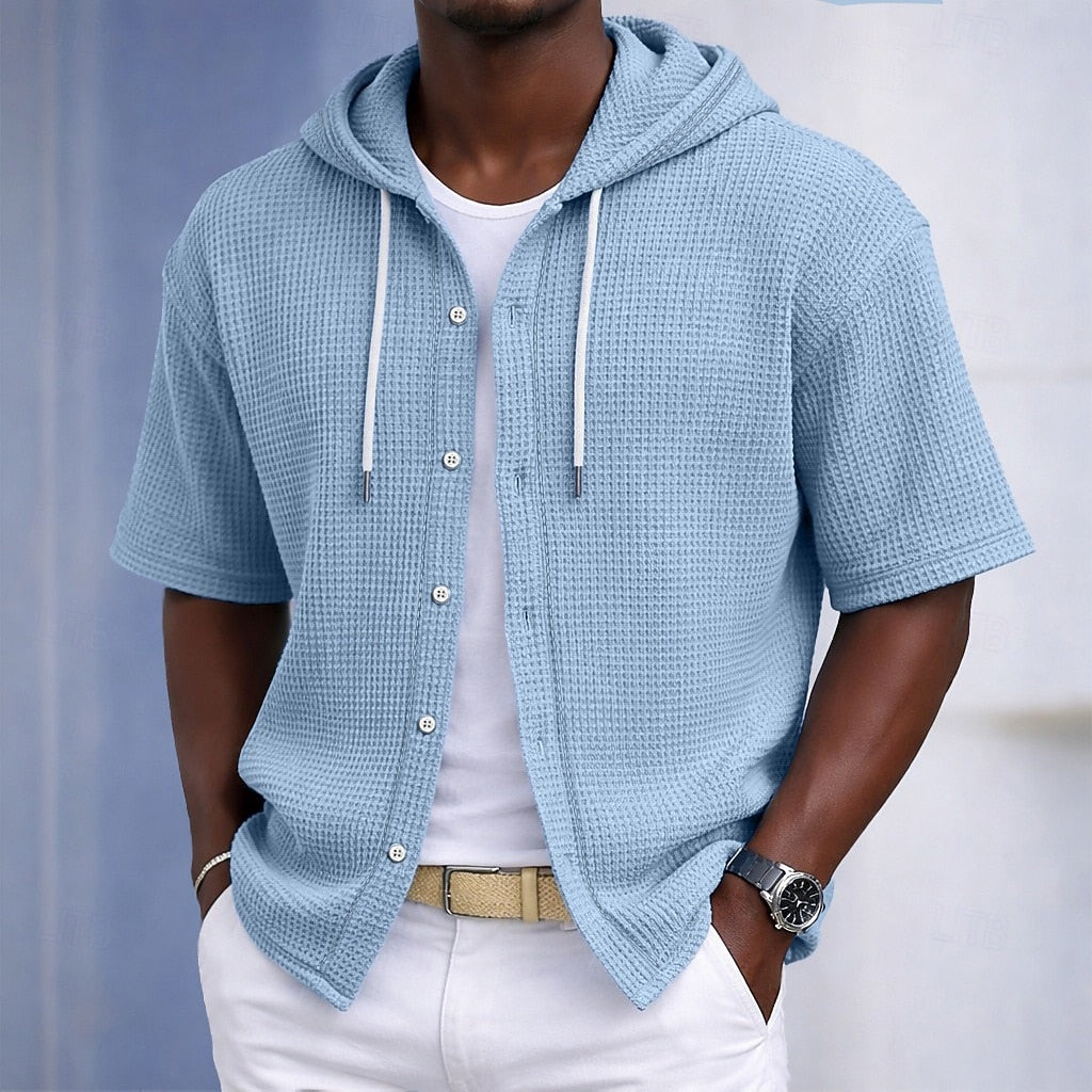 Camicia Honeycomb Uomo Fresca